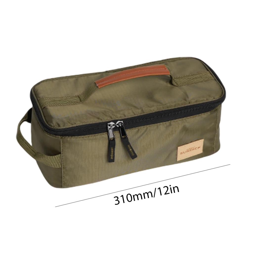 Cooking Utensil Organizer Portable Kitchen Utensil Storage Bag Large Capacity Waterproof Moisture-proof Outdoor Camping Supplies