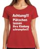 Attention Cookies Shrink Christmas Baking Humor Ladies TShirt