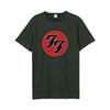 Amplified Unisex Adult Double F Logo T-Shirt