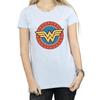DC Comics Womens/Ladies Wonder Woman Circle Logo Cotton T-Shirt