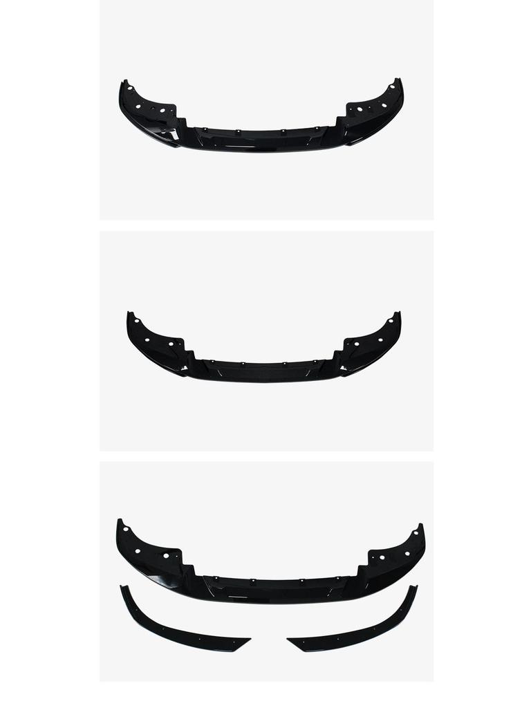 Compatible Front Lip Splitter for 2021-2025 BMW 4 Series/i4 G22/G26 (No-Drill, Two-Door Models)