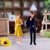 Фигурка Мини-человека 1/64, Миниатюрная игровая фигурка, Персонаж для DIY-сцены