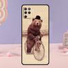 Cartoon Grizzly Bear Phone Case For Oppo A38 A18 A58 A78 A98 A79 A40 A60 A80 A16 A76 A96 A15 A74 A94 A54 A77 A17