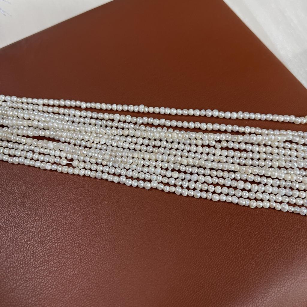 1 нить, 2-2,5 мм, белые искусственные бусины в форме риса для изготовления украшений своими руками, подарков на День святого Валентина, невесты, подружки невесты, женщин, свадебных изделий, 36 см