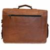 Новая винтажная коричневая сумка-портфель для ноутбука из натуральной кожи.