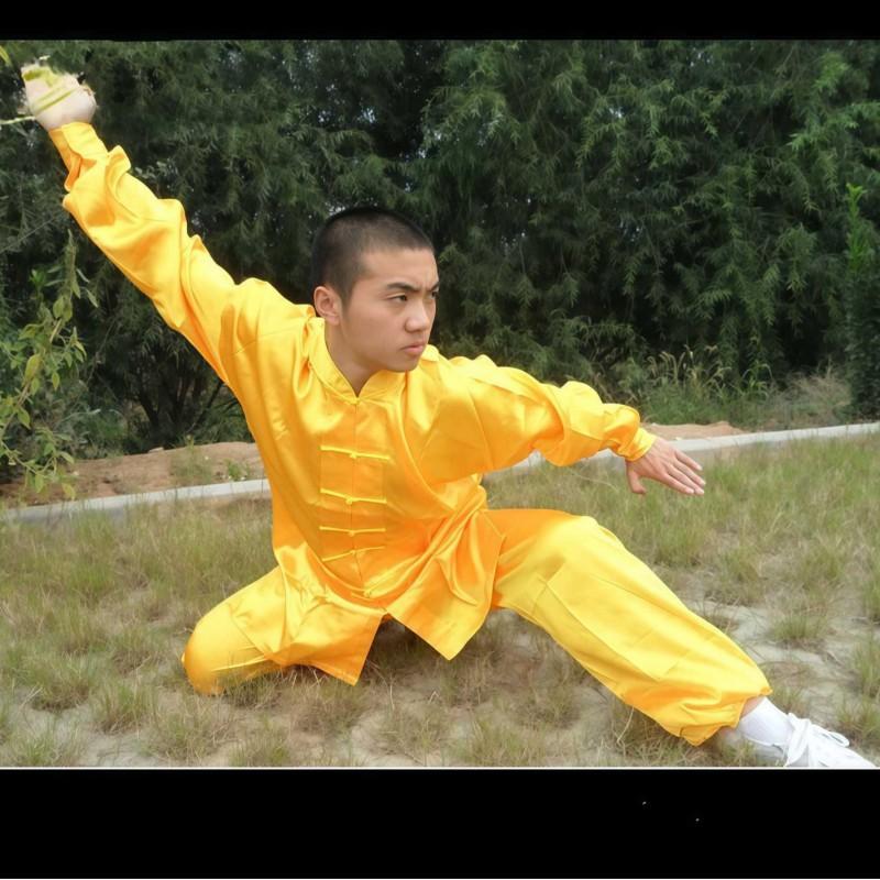 Unisex Tai Chi Uniform Martial Arts Practice Training Suit Adult Performance