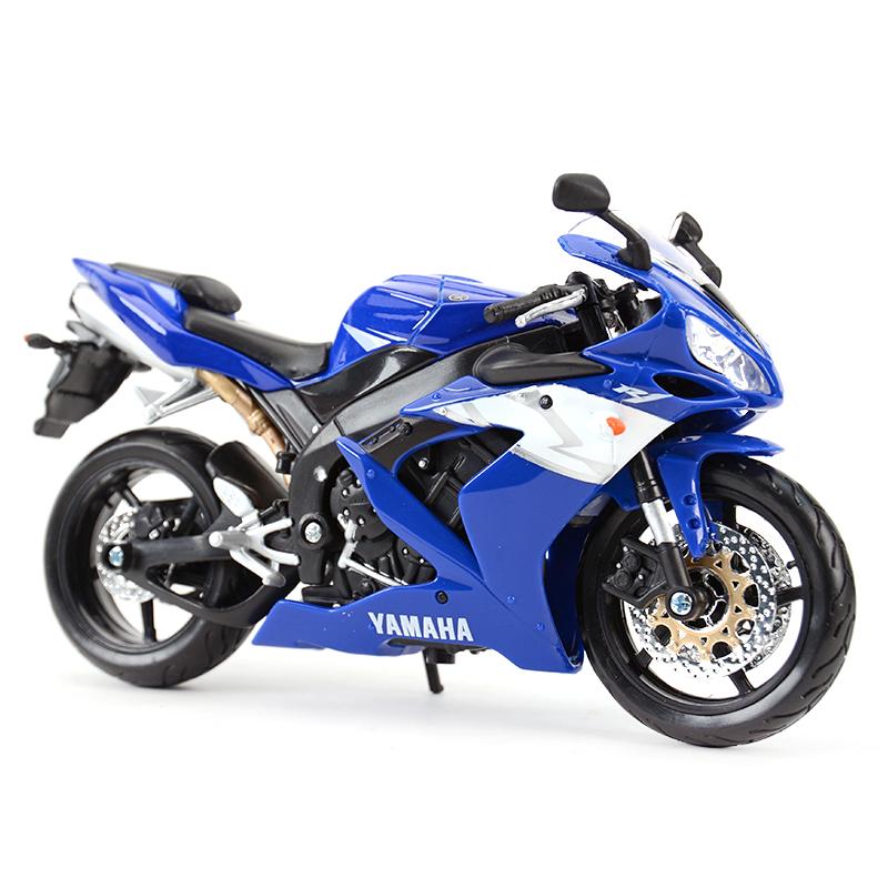 1/12 Yamaha YZF-R1 литые автомобили коллекционные хобби модели мотоциклов игрушки