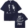 Рэпер Future & Metro Boomin 2024 Новый хип-хоп альбом We Don't Trust You Графическая футболка для мужчин и женщин Повседневные футболки с круглым воротником большого размера