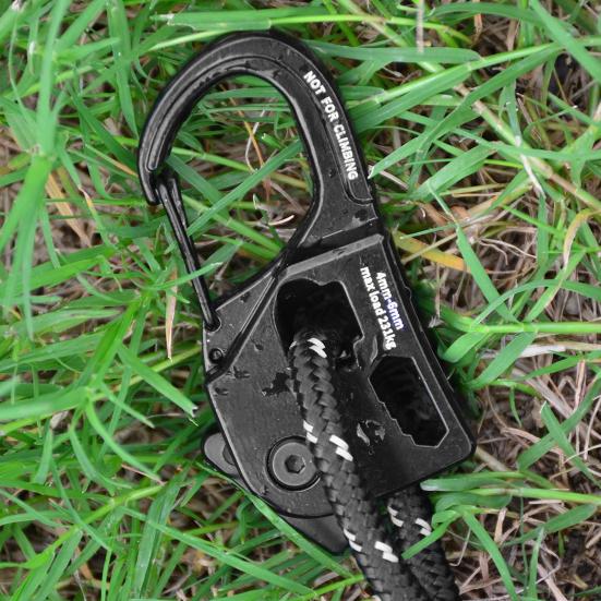 1/2 шт. Самоблокирующийся натяжитель веревки, сверхпрочный, из алюминиевого сплава, для наружного использования, бэкпэкинга, туризма, катания на лодке, кемпинга, регулятор-затяжитель оттяжного шнура