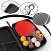 Table Tennis Bat Cover Paddle EVA Bag Ping Pong Cases Zip Pocket Package 290x195x50mm Racket Bags Waterproof Covers