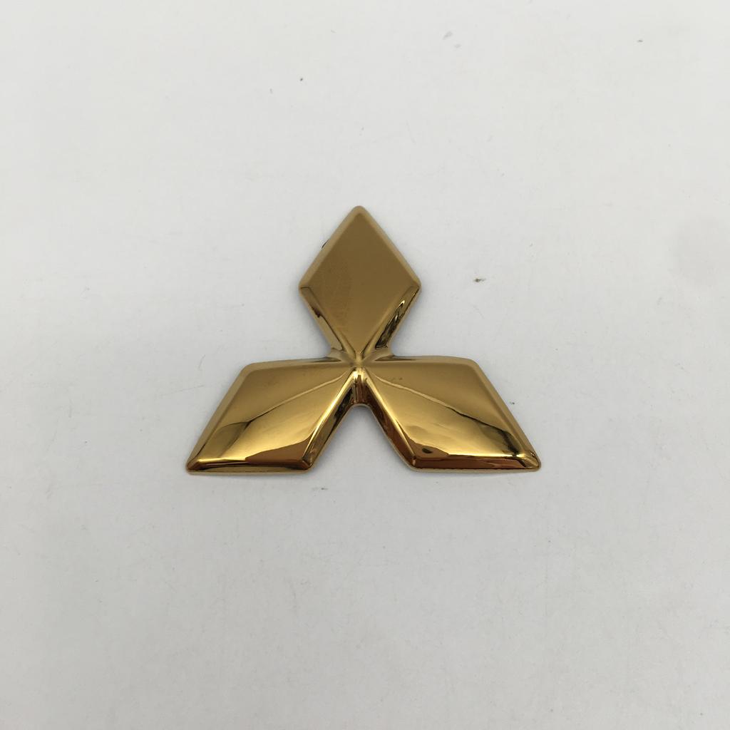 1pcs ABS Not Affect 47mm for Mitsubishi car Emblem Steering Wheel Center Badge Steer sticker Decal Styling Auto accessories
