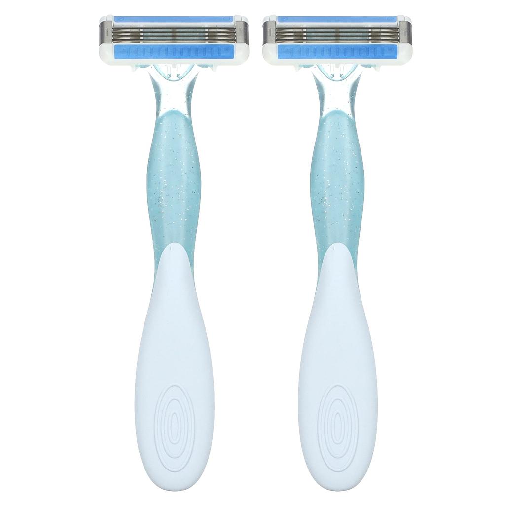 Easyrinse, Одноразовая бритва для женщин, 2 бритвы