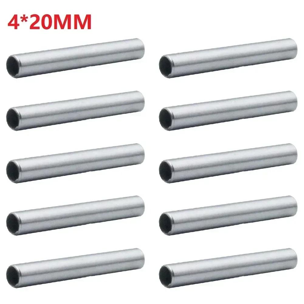 10pcs PT100 DS18B20 Temperature Sensor Stainless Steel Casing Pipes Protective Sleeve 6*50mm Sleeve Sensor Protector Cover