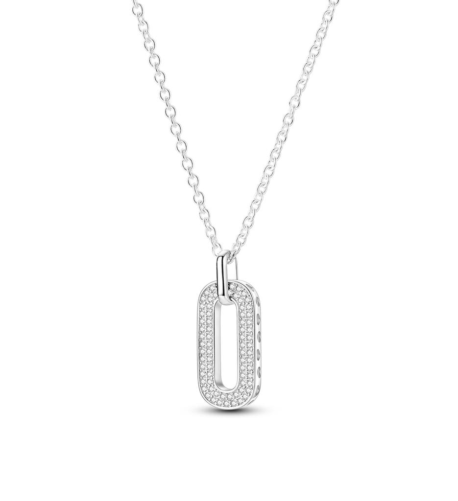 Подвеска Ожерелье Для Женщин Медь Покрытая Сердце Луна Оригинальная Цепочка Модная Бижутерия