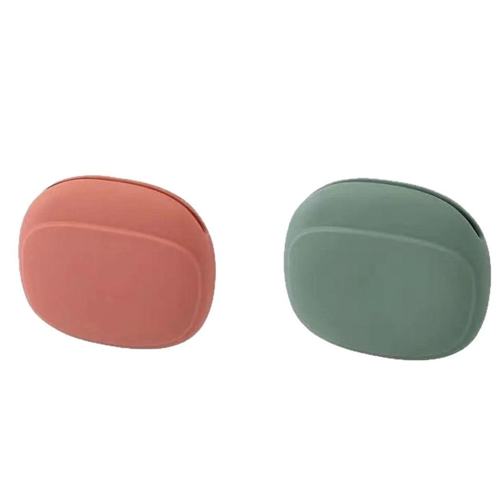 Силиконовый дорожный чехол для хранения наушников, кабелей и монет