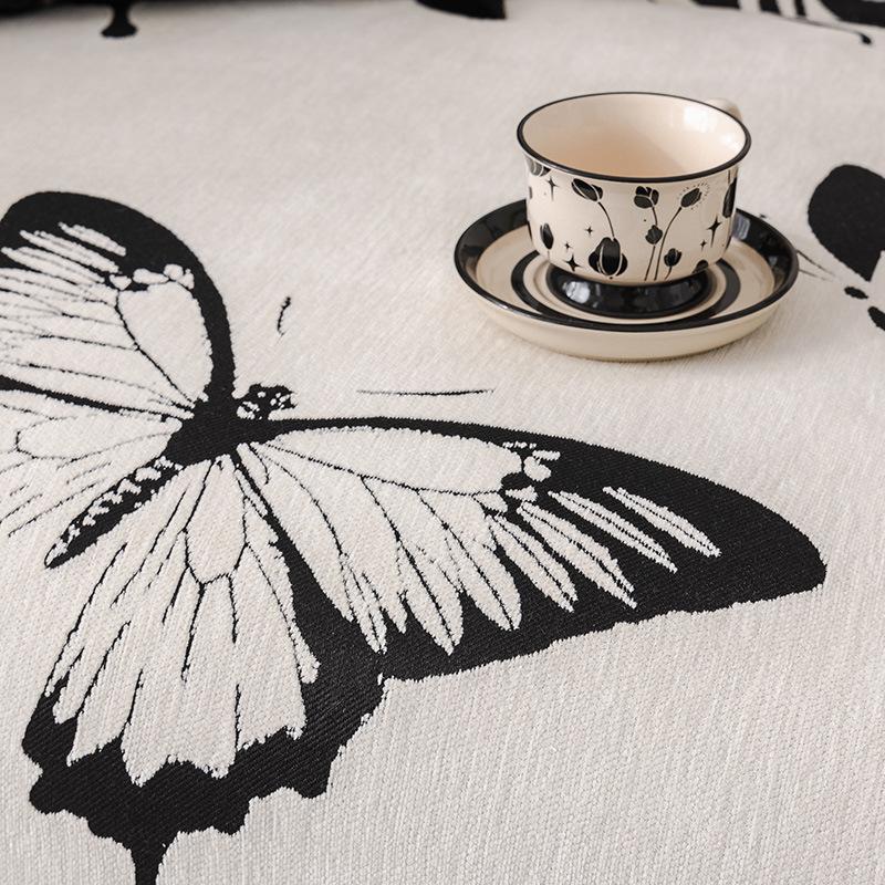 Sofa Towel New Chenille Sofa Cover Fabric All-season Universal Anti Cat Scratch Full Leather Sofa Blanket