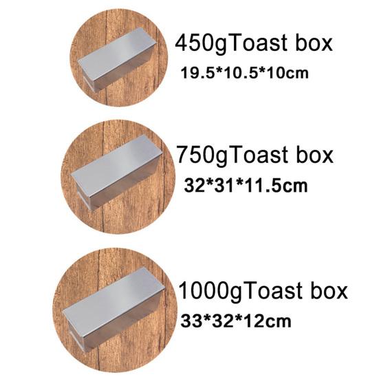 Легко высвобождаемая пищевая прочная термостойкая прямоугольная форма для тостов