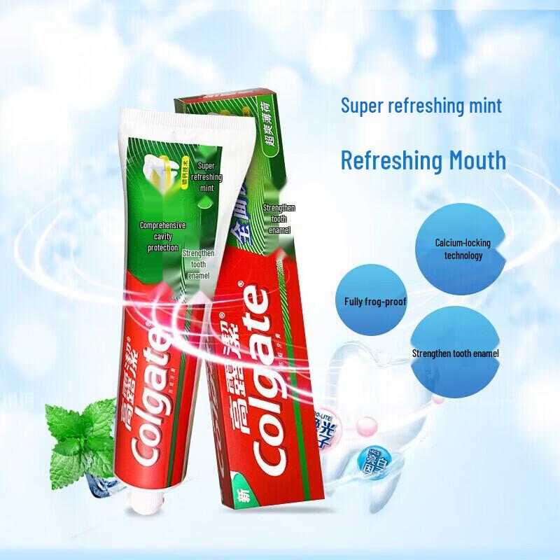 Colgate Total Anti-Cavity Extra Cool Mint Toothpaste