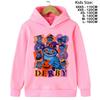 Kpop Demon Hunter Derpy Tiger Hoodie Kids Clothes Princess Girls Clothing Fashion Boys Spring Autumn Sweatshirt Child Tops