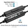 LUDOS NOVA Проводные наушники с микрофоном и шумоизоляцией