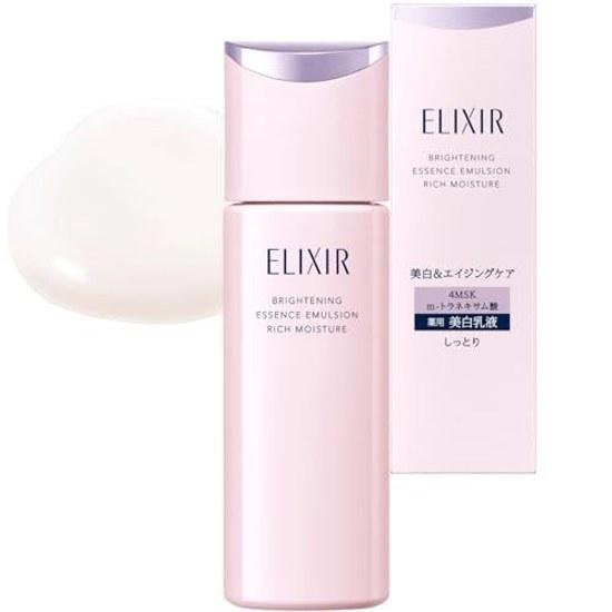 Elixir Emulsion Brightening Moist Type CA 2026 Model Main Body 130mL Quasi-Drug Whitening Transparency Spot Prevention Firmness Moisture Aging Care