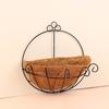 Flowerpot Iron Coco Coir Liner Hanging Diy Garden Hanging Planters Wall Baskets Half Round Plant Holder Case Home Decoration