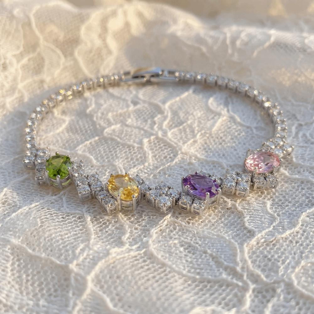 Wristband Women Crystal Hand Bracelet Luxury Friendship Bracelet Zircon Bracelet Hand Accessory