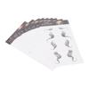 Hair Tattoo Sticker Hair Salon DIY Hairstyling Hair Stickers Fake Hairline Sticker 9pcs/Set