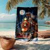 Chrismas Fashion Beach Towel: Ideal for Summer Adventures Soft, absorbent and quick drying suitable for swimming and bathing