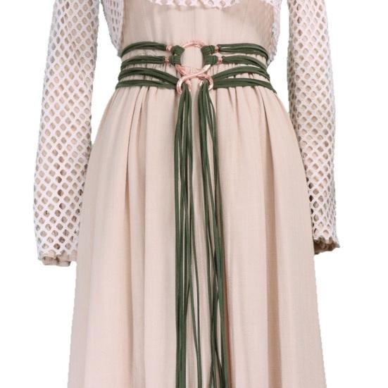 Пояс-веревка ведьмы викинга, регулируемая длина, ренессансный, на Хэллоуин, пояс на талию, фестивальный, аксессуар для ролевого костюма