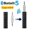 2 в 1 беспроводной Bluetooth-совместимый 5.0 приемник адаптер 3,5 мм разъем для автомобильной музыки аудио Aux A2dp наушники приемник громкой связи