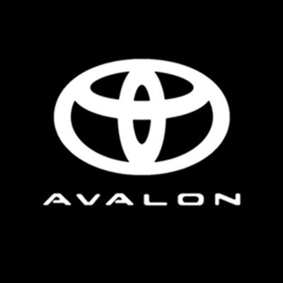 2 шт. Для Toyota Avalon 2022 года и более поздних моделей, приветственный свет в двери автомобиля, проекционный свет, подсветка под ноги, предупреждающий свет двери, декор