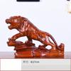 Резьба по массиву дерева высокого качества, украшения в виде зодиакального тигра, изделия из красного дерева для дома и офиса, животный фэн-шуй
