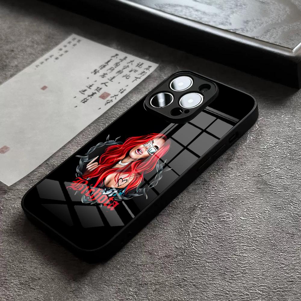 Fashion Karol G Phone Case For iPhone 18 16 Pro Max 15 Plus 14 Pro 12 11 13 Mini X XR XS Max 8 7 Plus SE Glass Cover