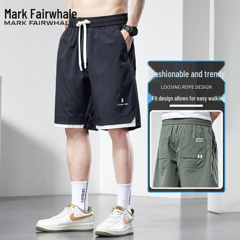 Mark Fairwhale Мужские летние повседневные шорты быстросохнущие