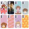 Чехол DT39 Cardcaptor Sakura для Samsung A04 A14 A23 A34 A54 M23 M33 M52 M53 Realme 10 9 C30S C35 C55 VIVO Y02S Y21 Y33S Y51 X80 Pro Прозрачный чехол