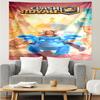 Гобелен с принтом Clash Royale, Фон, Легкая установка, Идеально подходит для спальни, офиса и гостиной, с эстетичным настенным декором.