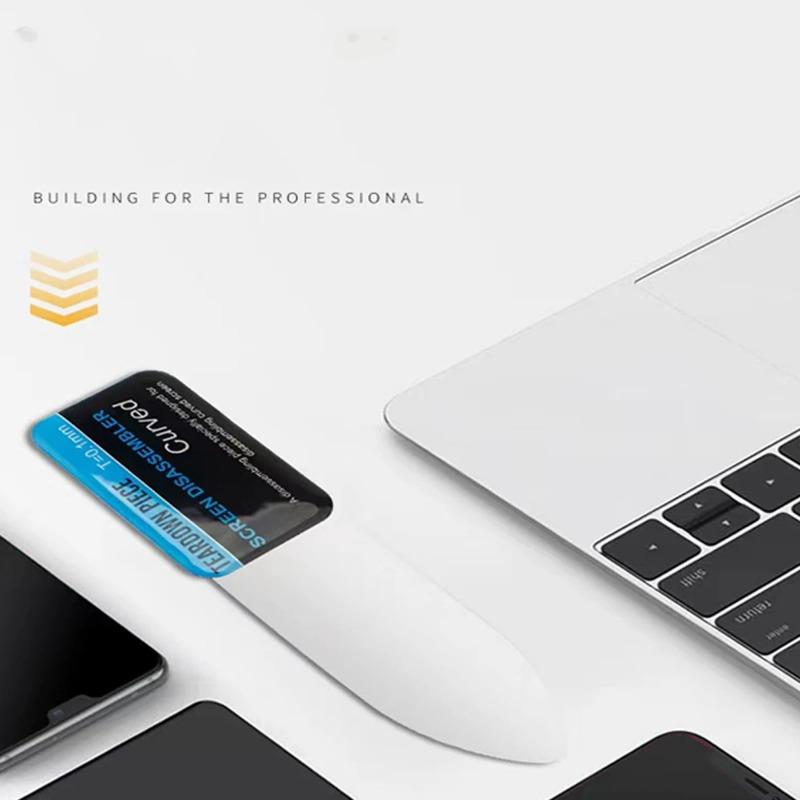 1-5 шт. 0,1 мм Планшет Мобильный телефон Изогнутый ЖК-экран Спуджер Инструменты для вскрытия и поддевания Ультратонкий Гибкий Металлический