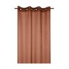 Voilage - Mona - 135 X 260 Cm - 100% Polyester - Couleur Terracotta