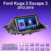 2 DIN Android автомобильное радио для Ford Kuga 2 Escape 3 2012-2019 мультимедийный проигрыватель головное устройство стерео GPS навигация WIFI 1+16 ГБ