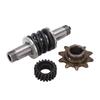 Clutch Shaft Drive Sprocket Push Bike Gear Kit for 66cc 80cc 2 Stroke Engine Motorized Bicycle