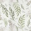 Vintage Green Plant Flower Self Adhesive Wall Stickers Waterproof Removable Vinyl Stickers  Suitable for Bedroom Wall  Cabinet  Shelf  44cm * 3m