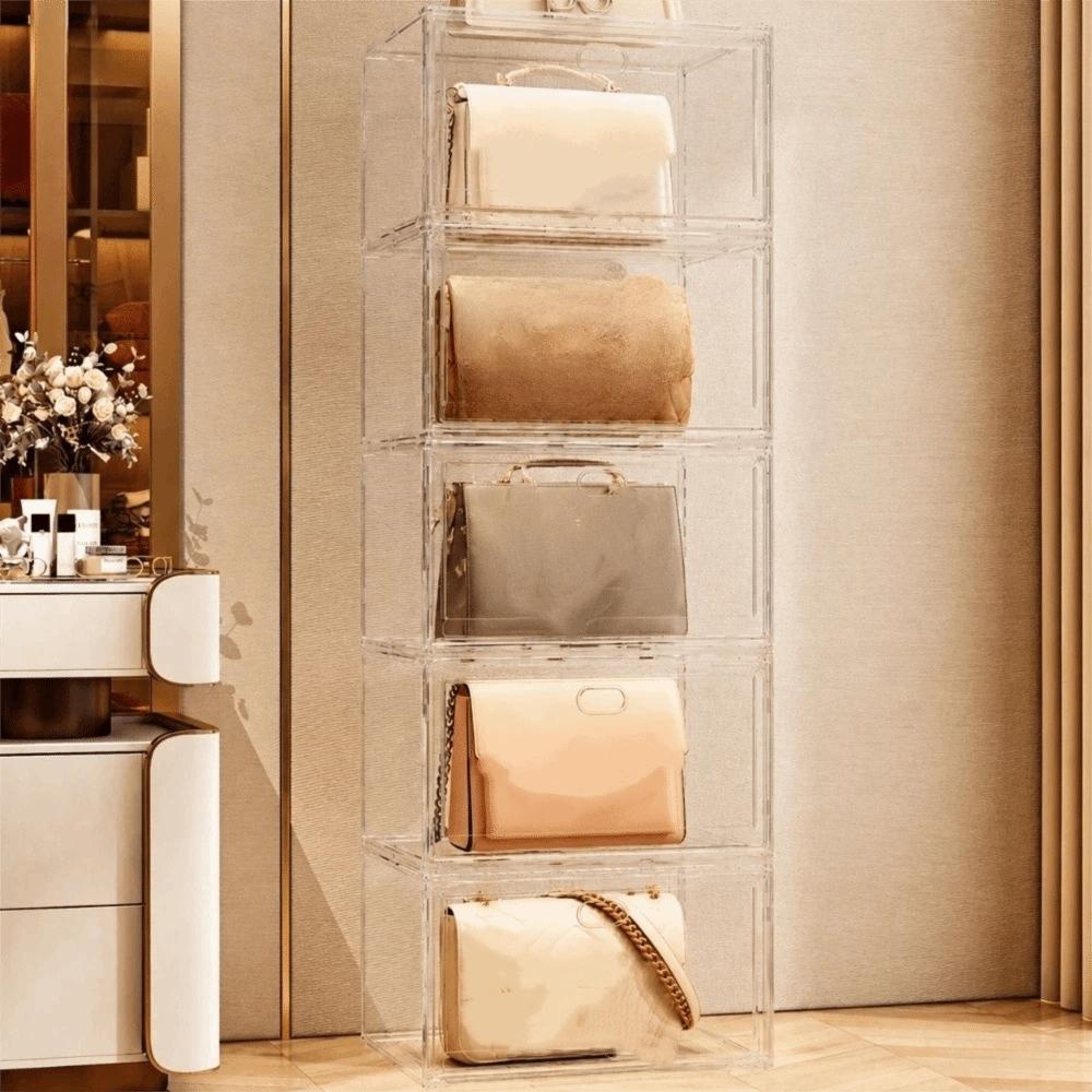 Plastic Shoes Storage Box Thickened Sport Shoe Display Case Model Display Box For Home