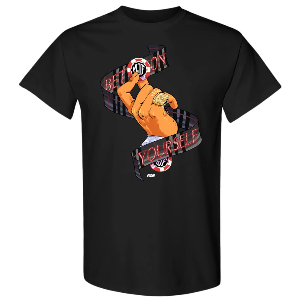 MJF BET ON YOURSELF AEW Official TShirt Unisex T-Shirt