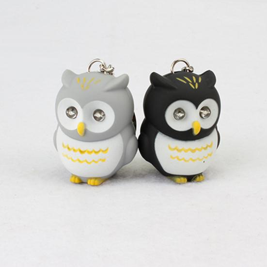 Брелок со светодиодной подсветкой и звуком, рождественский детский креативный подарок