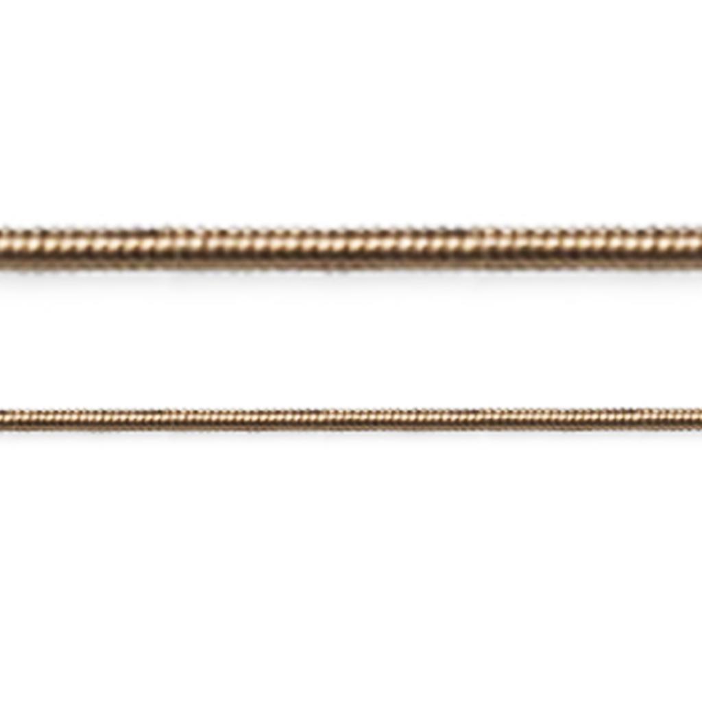 Les Trésors De Lily [R7207] - Gold Plated 'Maille Curb' Chain - 45 Cm 2 Mm