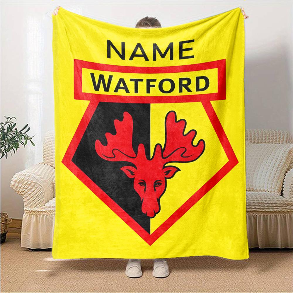 Custom Name "Juventus Jersey" blanket for Couch & Bed, Plush Cozy Fuzzy Blanket Super Soft & Warm Blankets for Fall and Winter. 0908254