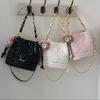 IELGY Ladies Messenger Bag Simple Pink Shoulder Commuter Bag