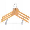 Wooden Clothes Hangers With Clips
