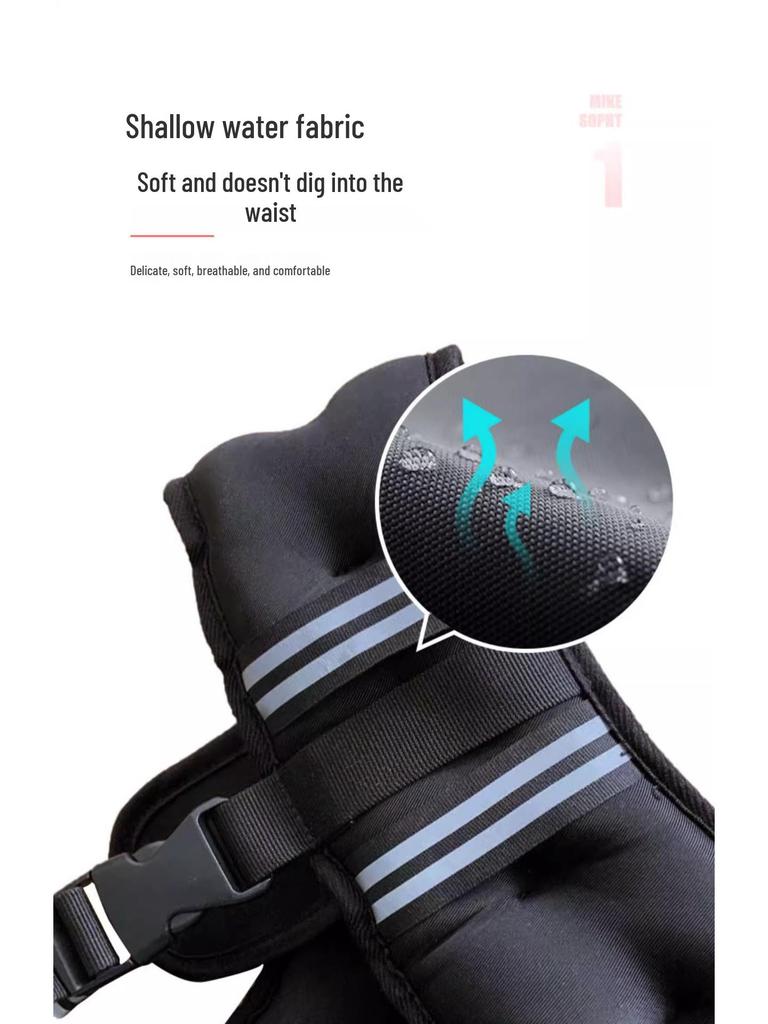 Reflective Sandbag Weight Vest for Running & Strength Training